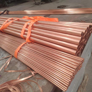 Tubes ronds droits de cuivre de tube de cuivre de Cu-Dhp d'ASTM B68 C12000 pour des systèmes de la CAHT - Product Image 4