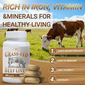 OEM kapsul makanan suplemen rumput kapsul sapi Bovine - Product Image 4