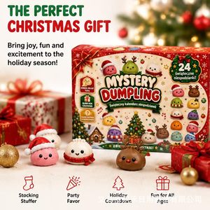 Calendrier de l'Avent de Noël : Boîte Mystère 24 Compartiments – Jouet Anti-Stress Squishy Fidget - Product Image 3