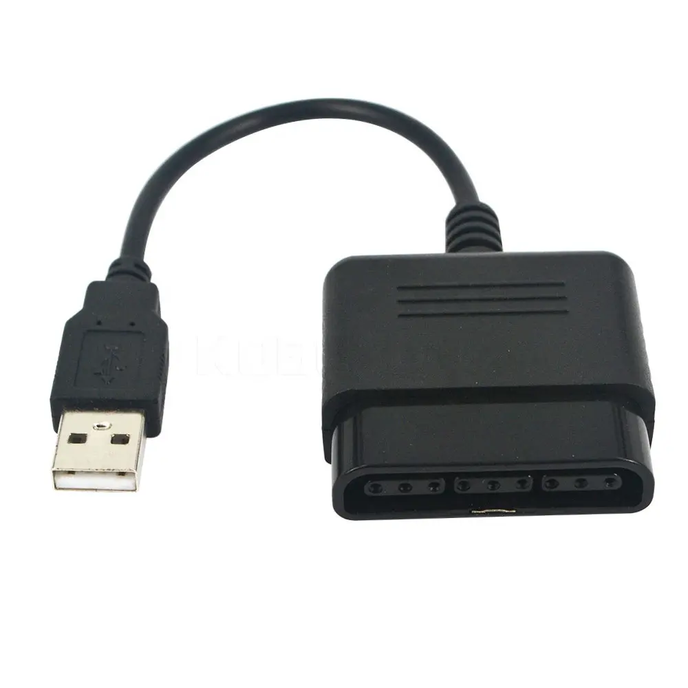 Için PS2 denetleyici adaptörü USB kablosu dönüştürücü PS2 gamepad oyun aksesuarları