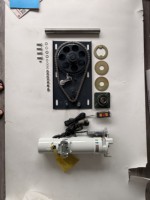 Moteur latéral pour porte roulante industrielle / Moteur d'ouverture de volet roulant à montage latéral, étanche, 200W, efficacité IE4, monophasé 50Hz