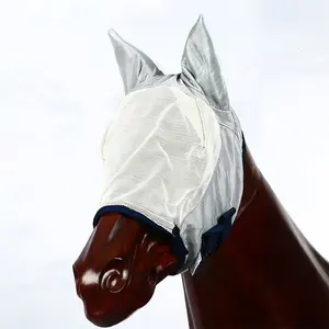 Pferd Reit Ausrüstung 1000D PVC MESH Fly Masked