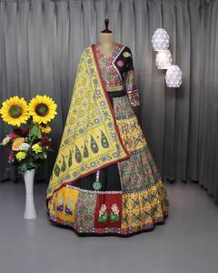 Lehenga choli สไตล์บอลลีวู้ดหนักแบบได้รับความนิยมการผสมผสานที่สมบูรณ์แบบของแฟชั่นอินเดียและปากีสถานสำหรับงานแต่งงานและปาร์ตี้ - Product Image 6