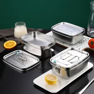 Aperatif konteyner mutfak yemek kutusu yemek hazırlık dostu piknik yiyecek kutusu modüler sistem öğle yemeği için bento kutusu