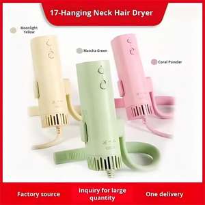 Secador de Mascotas Colgante para el Cuello, Secador de Pelo para Perros con Manos Libres, Secador de Gatos Ultraligero Colgante para el Cuello, 360 °   Ajustable para Todas las Mascotas - Product Image 6