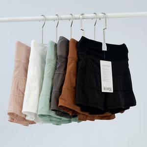 กระโปรงโยคะออกกำลังกาย Benyue สกรีนโลโก้ได้ รุ่นสปริง/ซัมเมอร์ ระบายอากาศดี กระโปรงมินิสำหรับวิ่ง ฟิตเนส เทนนิส เอวกลาง ผ้าสแปนเด็กซ์/ไนลอน ซิลิโคน - Product Image 1