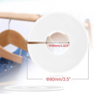Séparateurs de taille pour vêtements de bébé en plastique à extrémités ouvertes, impression double face, pour penderie et placard de bébé - Product Image 2