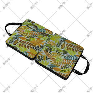 Alfombrilla de espuma viscoelástica plegable rectangular de EVA para jardín y camping, para uso en exteriores. - Product Image 1