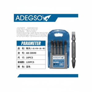 Haute qualité 10 pièces ensemble d'embouts de tournevis électrique réparation de précision mallette de rangement Durable bricolage Grade OEM personnalisable emballé dans une boîte - Product Image 1