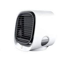 Mini-refroidisseur évaporatif transfrontalier le plus vendu, climatiseur de bureau domestique alimenté par USB, refroidissement par eau, ventilateur à 3 vitesses à faible bruit