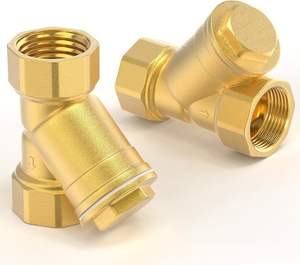 Bonne durabilité et longue durée de vie en laiton 1/2 "femelle en forme de Y crépine maille filtre Valve - Product Image 3