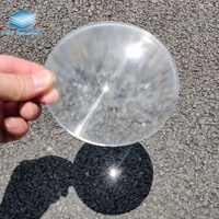 High Light Transmission Cylindrical Round Lens Sheet Optical Lenses Fresnel Lens for Magnifier Industrial Optical Equipment