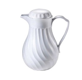 Carafe à café classique personnalisée multicolore avec isolation, pot à café isotherme à double paroi en verre, bouilloire à isolation interne - Product Image 2