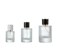 Flacon de parfum en verre pressurisé cylindrique de 5 ml, nouveau design, avec vaporisation continue et diffuseur à roseaux
