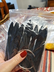 50 cái/Ring PVC chất liệu chỉ móng tay biểu đồ màu đen màu gel đánh bóng màu hướng dẫn - Product Image 6