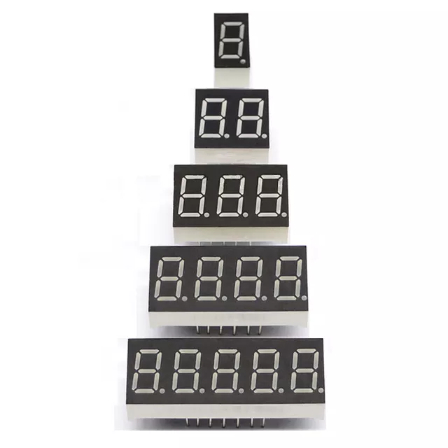 High Quality 0.25 0.36 0.39 0.56 0.8 Inch Led 7 Segment Display