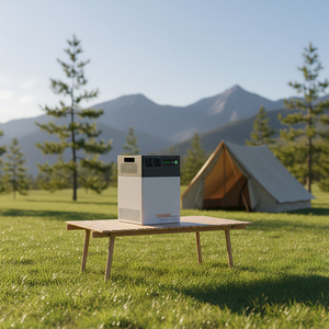 Générateur solaire portable intelligent de secours pour <span class=keywords><strong>la</strong></span> <span class=keywords><strong>maison</strong></span> et l'extérieur, alimentation de secours 1200W, batterie Lifepo4, station <span class=keywords><strong>d</strong></span>'alimentation avec UPS - Product Image 5