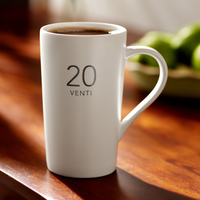 Tasses à café en céramique extra larges Tasses à thé en porcelaine de grande taille avec Halder Tasses en céramique noir mat en vrac