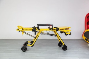 Camilla de ambulancia de emergencia Camilla de transporte ajustable plegable con características desmontables para uso hospitalario y de rescate - Product Image 4