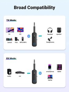 <span class=keywords><strong>UGREEN</strong></span> Émetteur et Récepteur <span class=keywords><strong>Bluetooth</strong></span> 5.0 2 en 1 Sans Fil, Adaptateur <span class=keywords><strong>Bluetooth</strong></span> 3,5 mm, Adaptateur Audio <span class=keywords><strong>Bluetooth</strong></span> Auxiliaire pour Voiture - Product Image 3