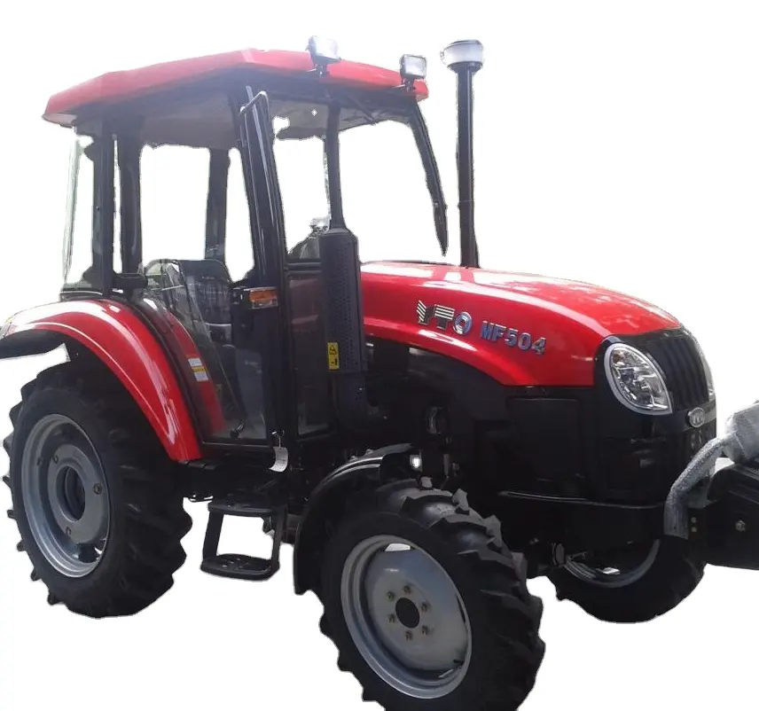 Yto mf504 novo trator agrícola, equipamento agrícola 50hp com rodas pequena