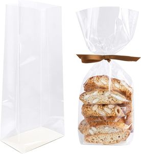 <b>Clear</b> CPP Plastic Side Gusset <b>Bag</b> with Gravure Printing Heat Sealable Recyclable for Sugar Packaging - Product Image 1