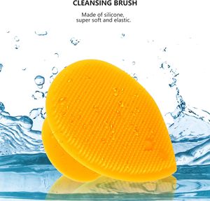 Brosse de massage du cuir chevelu en silicone avec logo personnalisé, brosse exfoliante pour le visage en silicone, brosse de bain, éponge de lavage du visage et des cheveux en forme de goutte, vente en gros - Product Image 6