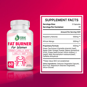 Wholesale Custom Healthy Weight Management Capsules with Safe Natural Ingredients Boost Immunity Women Fat Burner Capsules - Product Image 2