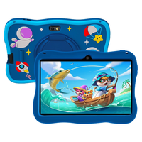 Tablet Educativa para Niños de 7 Pulgadas, Precio de Fábrica, OEM, Android 15, 4+64GB, WiFi, con Funda Protectora Anti-Caídas