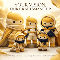 Peluche Mascotte Capitaine Golden Horizon, Jouet en Peluche Personnalisé, Animal en Peluche, Jouet Doux, Fabricant OEM ODM, Logo Personnalisé, Cadeau Promotionnel