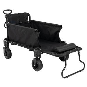 Feistel屋外キャンプワゴントロリーカートヘビーデューティポータブル折りたたみワゴン - Product Image 1