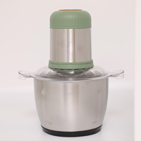 Mini robot culinaire portable Offre Spéciale, mélangeur de fruits et légumes électrique en acier inoxydable à 4 lames