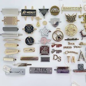 Bolsa de <span class=keywords><strong>Metal</strong></span> dorado Tanai, etiqueta de bolsa de <span class=keywords><strong>Metal</strong></span>, letras de níquel, etiqueta de ropa de <span class=keywords><strong>Metal</strong></span> para coser, logotipo colgante, placa de nombre para bolso - Product Image 2
