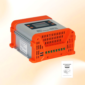10A 20A 30A MPPT Controlador <span class=keywords><strong>de</strong></span> carga <span class=keywords><strong>solar</strong></span> 12V 24V 48V voltaje autoCon pantalla Lcd Equipo <span class=keywords><strong>de</strong></span> energía portátil - Product Image 1