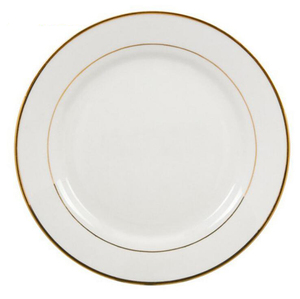 B021-3 Sublimation Plaque <span class=keywords><strong>Prix</strong></span> Inférieur Sublimation Maison Décoratif Or Jante Plaque Plaque En Céramique blanche 8/10 pouces - Product Image 1