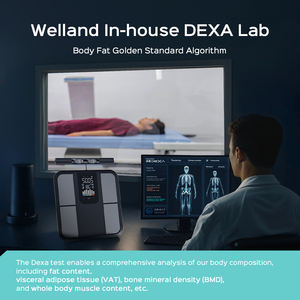 Capteur d'équilibre de graisse corporelle complète à 8 électrodes <span class=keywords><strong>Balance</strong></span> de salle de bain intelligente numérique avec IMC et pour usine personnalisée - Product Image 6