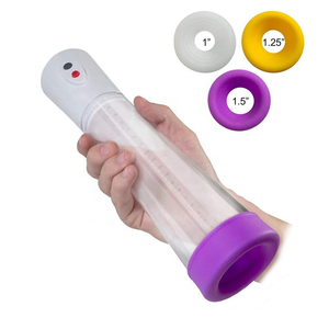 Joypark Usb Oplaadbare Dick Training Mannelijke Elektrische Dildo Penis Massager Vergroting Penis Vacuümpomp Vergroter Abs + Siliconen - Product Image 3