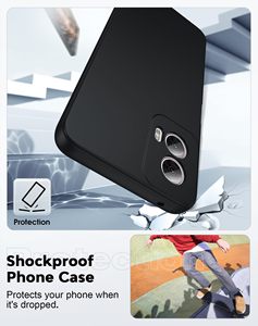 Housse en fibre de silicone liquide Micro fibre souple pour MOTO G POWER 5G 2024 G85 G24 G04 Power EDGE 50 50PRO FUSION 4g 5g Case - Product Image 4