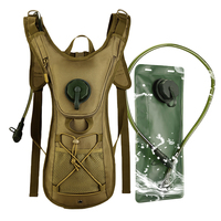 Sac à dos d'hydratation S428 personnalisé pour le sport en plein air, la course à pied, les voyages, la randonnée, tactique, léger, avec fermeture éclair et poche à eau