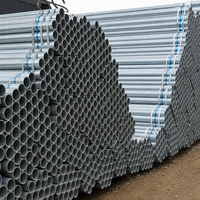 Tube en acier galvanisé de haute qualité A36, tube rond en acier galvanisé S355J2 S355JR St37 S235JR St52 16Mn Q345B 2-20mm 1-12m Z120
