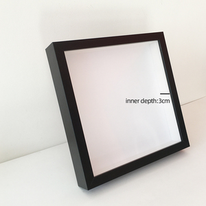 <span class=keywords><strong>Cadre</strong></span> de boîte à souvenirs carré noir Sunnahed 25x25 cm, 20x20 cm, <span class=keywords><strong>15x15</strong></span> cm, profondeur 5 cm, <span class=keywords><strong>cadre</strong></span> de boîte à souvenirs en carton DIY - Product Image 3