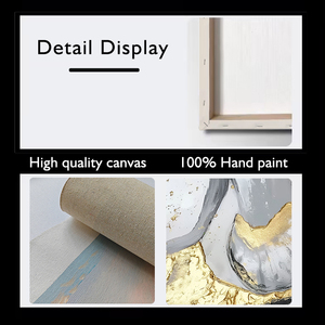 Portrait féminin original peint à la main de femme nue peintures et arts muraux pour la décoration intérieure huile sur toile de taille personnalisée - Product Image 5