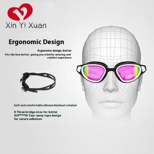 Gafas de Natación XINYIXUAN XF800 para Adultos, Protección UV, Polarizadas, Antivaho, de Silicona, para Hombre y Mujer, Resistentes al Agua - Product Image 4