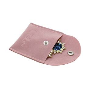 Pochette à cordon en velours élégante avec logo personnalisé, vente en gros, directement de l'usine, emballage cadeau en vrac - Product Image 3