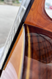 Guitarra Clásica Aiersi con Tapa de Cedro de Alto Brillo, Fondo y Lados de Palisandro con Pequeños Defectos - Product Image 3