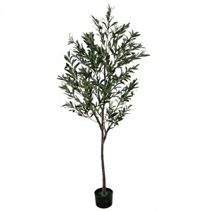 Olivo Artificial de Alta Calidad y Duradero con Hojas y Frutos de Tacto Realista para el Hogar, Sala de Estar, Oficina, Boda - Product Image 6
