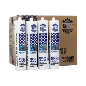 Multi Purpose Elastic Cure Sanitary Neutral Structural Silicone Sealant For Windows And Doors