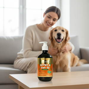 OEM ODM Minyak Salmon Pendukung Kesehatan Sendi Pinggul, Pendukung Kekebalan Tubuh, Kesehatan Kulit, Suplemen 100% Alami untuk Kucing & Anjing ZGCWBJ - Product Image 2