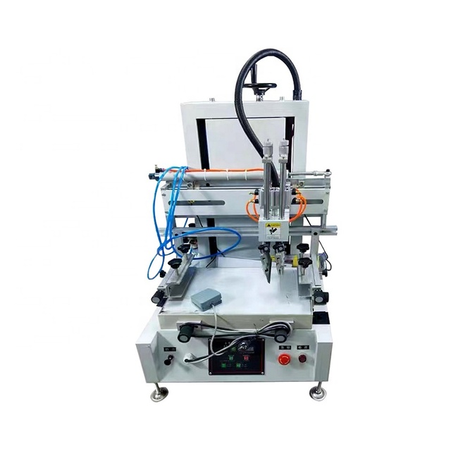 Small Semi Automatic Silk Screen Printing Machine with Good Price