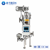 Système de filtration automatique à viscosimètre pour liquides visqueux avec grattoir en acier inoxydable pour peinture, résine et revêtement